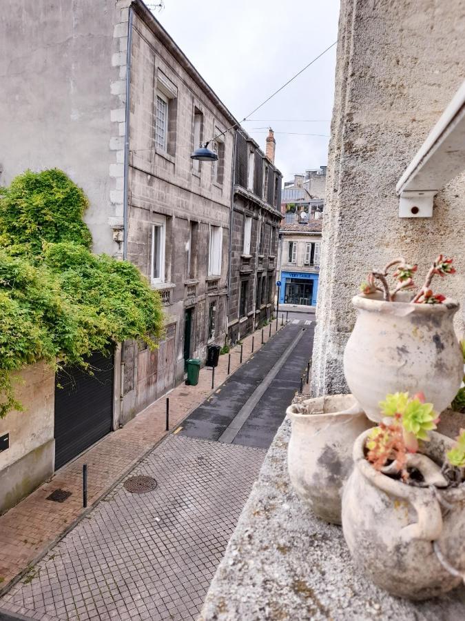 Duplex Lumineux Avec Bureau Separe Dans Le Centre Bordéus Exterior foto